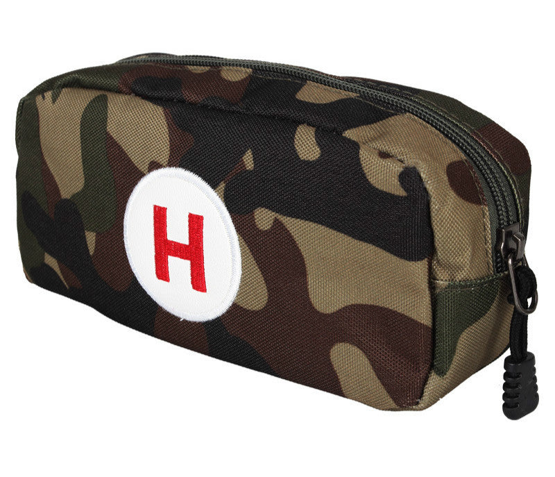 Camouflage first aid bag