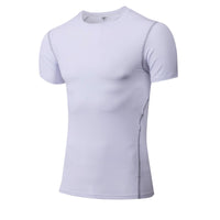 Thumbnail for Solid color quick-drying bottoming short sleeve