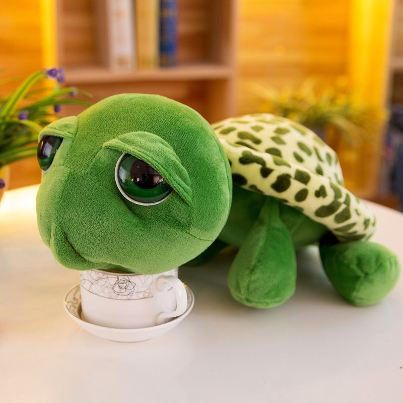 Big-Eyed Turtle Plush Toy Small Tortoise Doll