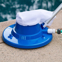 Thumbnail for Swimming Pool Suction Head Collecting And Cleaning Leaves At The Bottom Of The Pool