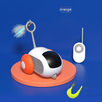 Thumbnail for Remote Control Interactive Cat Car Toy USB Charging Chasing Automatic Self-moving Remote Smart Control Car Interactive Cat Toy Pet Products