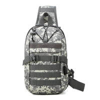 Thumbnail for Outdoor Tactical Camouflage Military Fan Portable Chest Bag