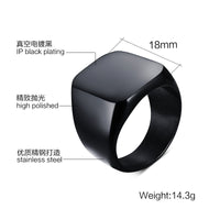 Thumbnail for Our simple jinshengfeng jewelry ring ring light titanium three colors RC-294 personality