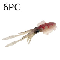 Thumbnail for Squid Bait 15cm 20g Sea Fishing Boat Fishing Simulation Fake Bait Octopus Deep Sea Soft Bait Iron Plate Bait