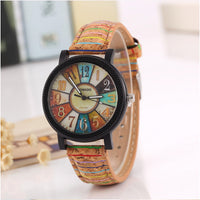 Thumbnail for Casual Vintage Leather Women Quartz Wrist Watch Gift Clock