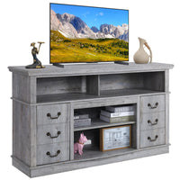 Thumbnail for Well-designed TV Cabinet Vintage Home Living Room Wood TV Stand For TVs Modern Entertainment Center Farmhouse TV Storage Cabinet