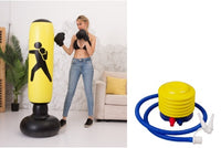 Thumbnail for Boxing Punching Bag Inflatable Free-Stand Tumbler Sandbag