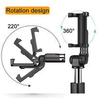 Thumbnail for Compatible with Apple, Tripod Selfie Stick Mobile Universal Live Triangle Bracket One Bluetooth Selfie Artifact