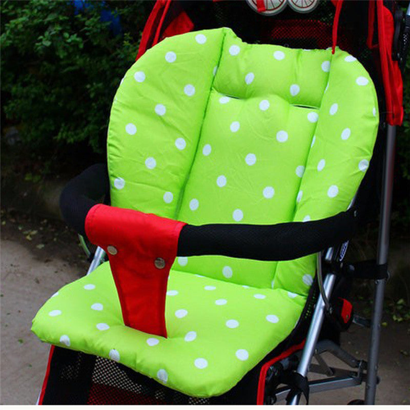 Baby Infant Stroller Seat Pushchair Cushion Cotton Mat Rainbow Color Soft Thick Pram Cushion Chair BB Car Seat Cushion