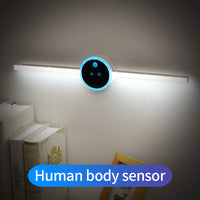 Thumbnail for Smart Cabinet Light Clock Timing Sensor Light Removable LED Wardrobe Light Manual Sweep Switch Light