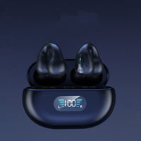 Thumbnail for Bone Conduction Headphones TWS Earbuds Ear Clip Bluetooth 5.3 Touch Wireless Earphone In-Ear Bass HIFI Sports Headset