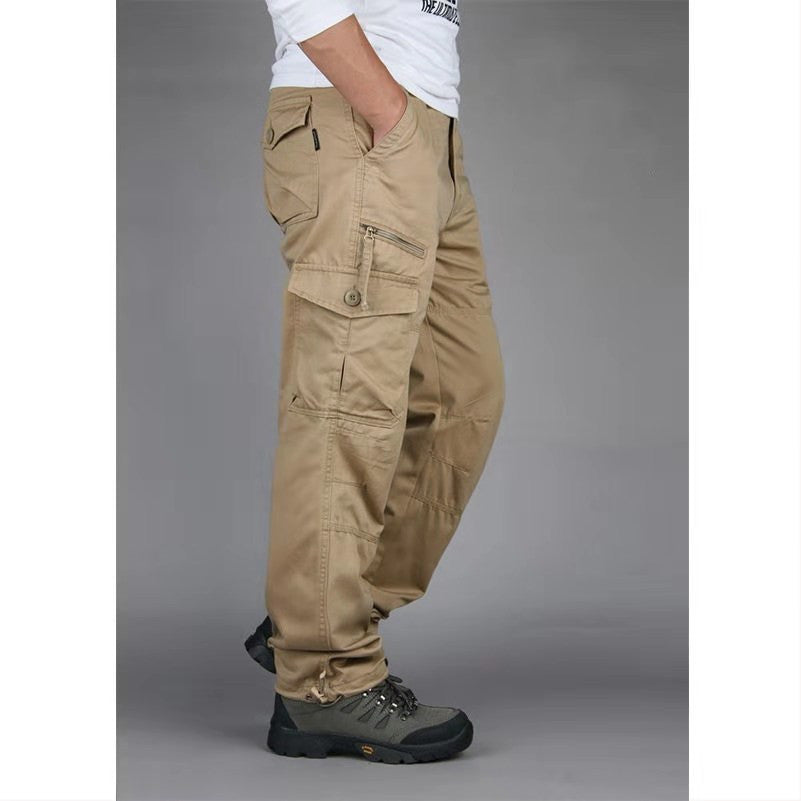 Multi Functional Outdoor Casual Men's Overalls Multi Pockets