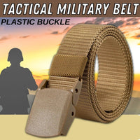 Thumbnail for Mens Outdoor Sports Military Tactical Nylon Waistband Canvas Web Belt Adjustable