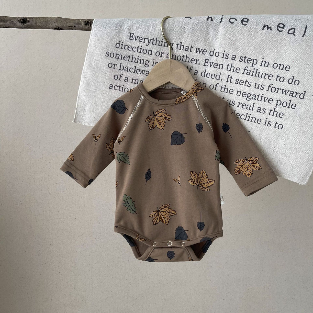 Fashion Toddler Printing Long-sleeve Jumpsuit
