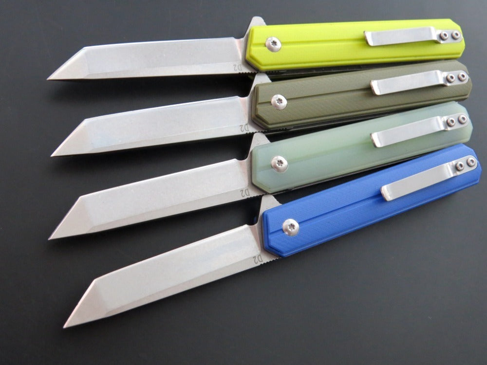 Handle Ball Bearing Folding Knife