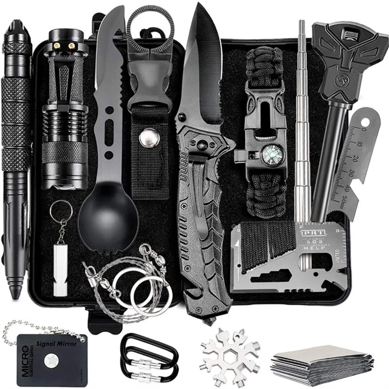 Outdoor Survival Kit Wilderness Survival Tool Set